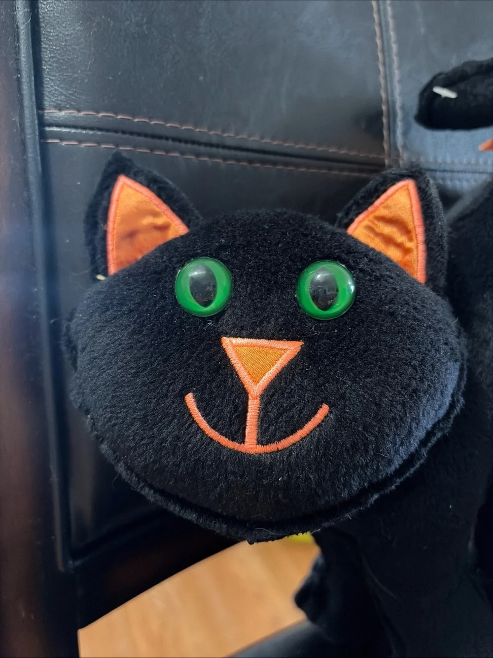 Black Cat Plush Toy for Cats - Soft Pet Toy